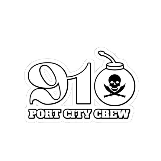 910 Port City Crew Kiss-Cut Sticker