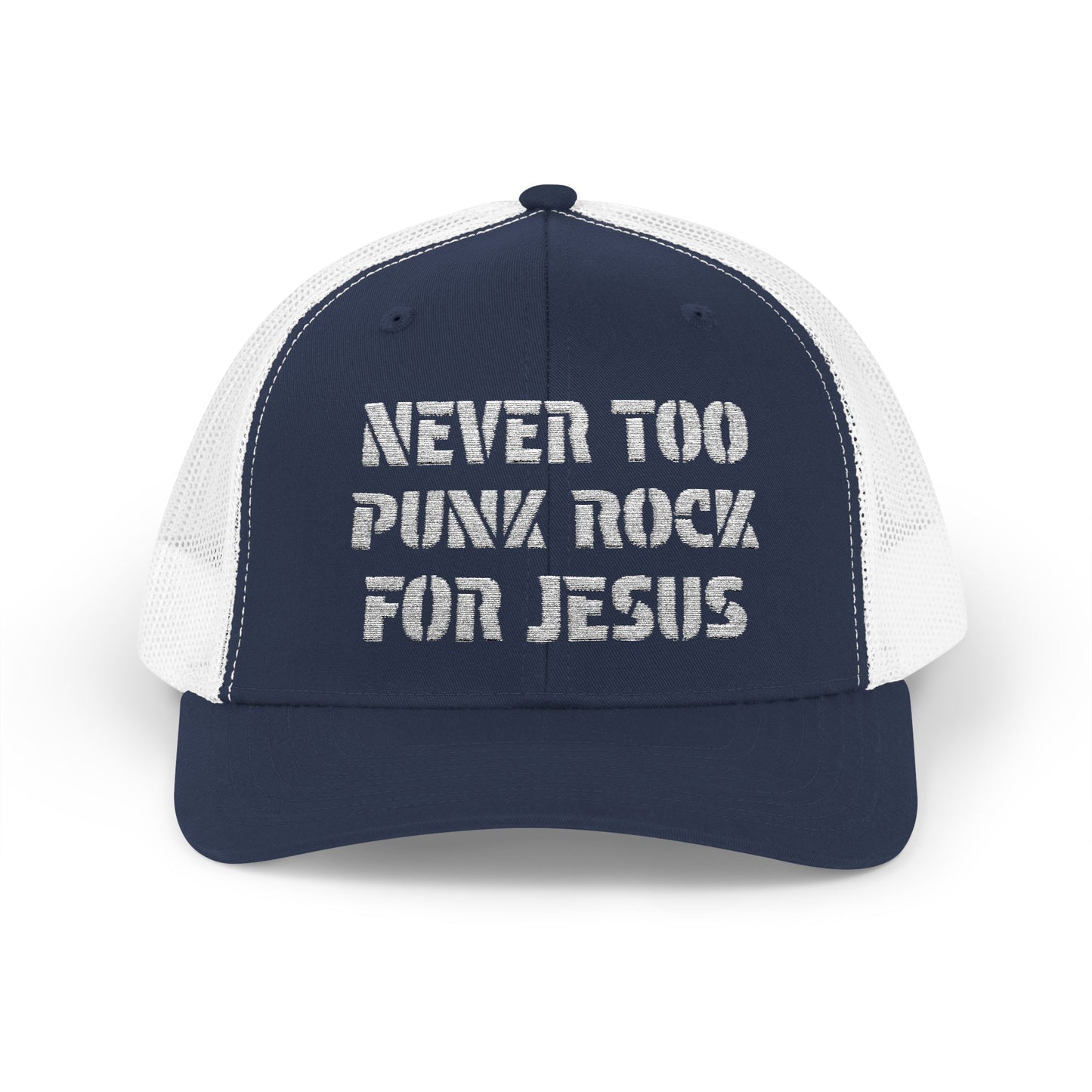 Never Too Punk Rock For Jesus Trucker