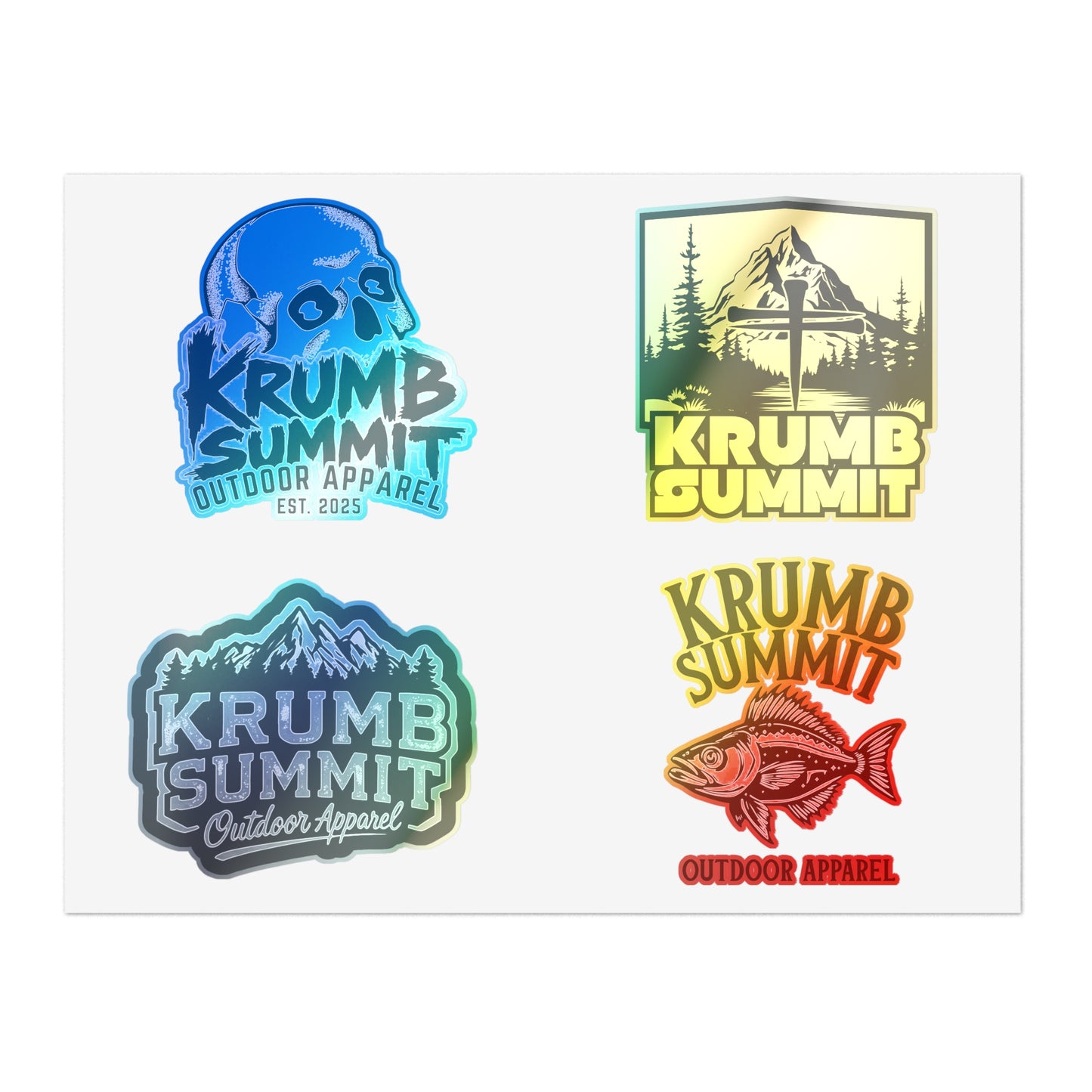 Assorted Krumb Summit Sticker Sheet