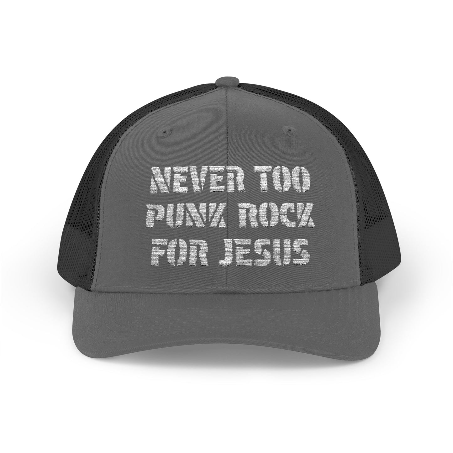 Never Too Punk Rock For Jesus Trucker