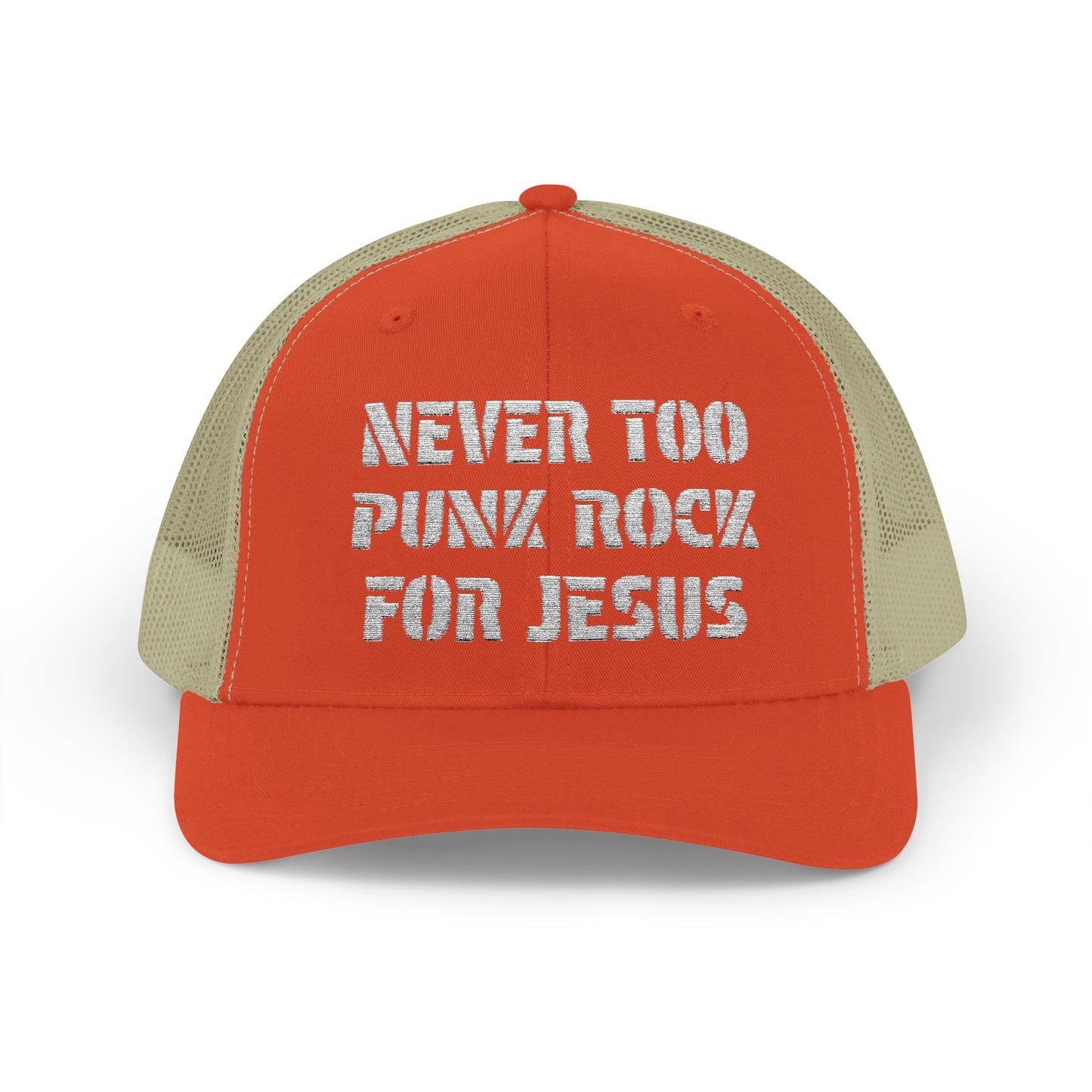 Never Too Punk Rock For Jesus Trucker