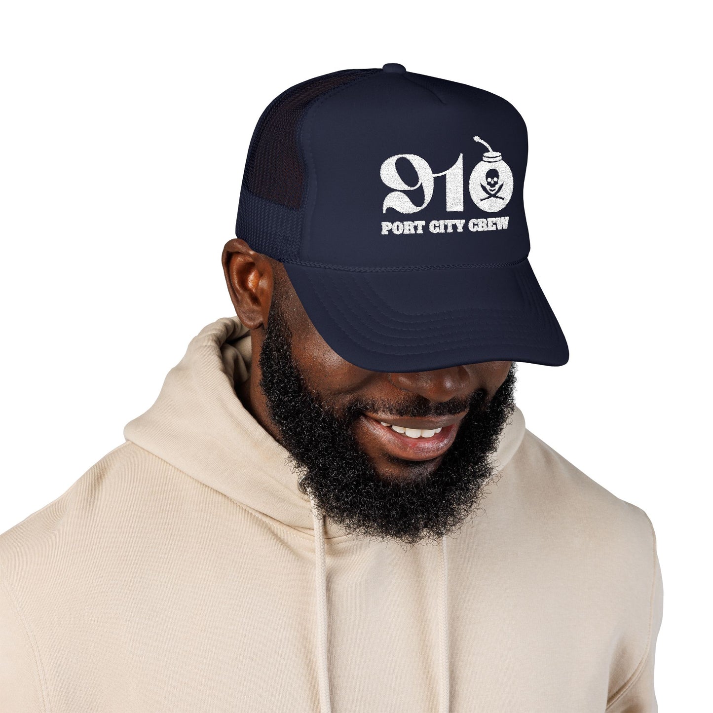 910 Port City Crew Foam Trucker