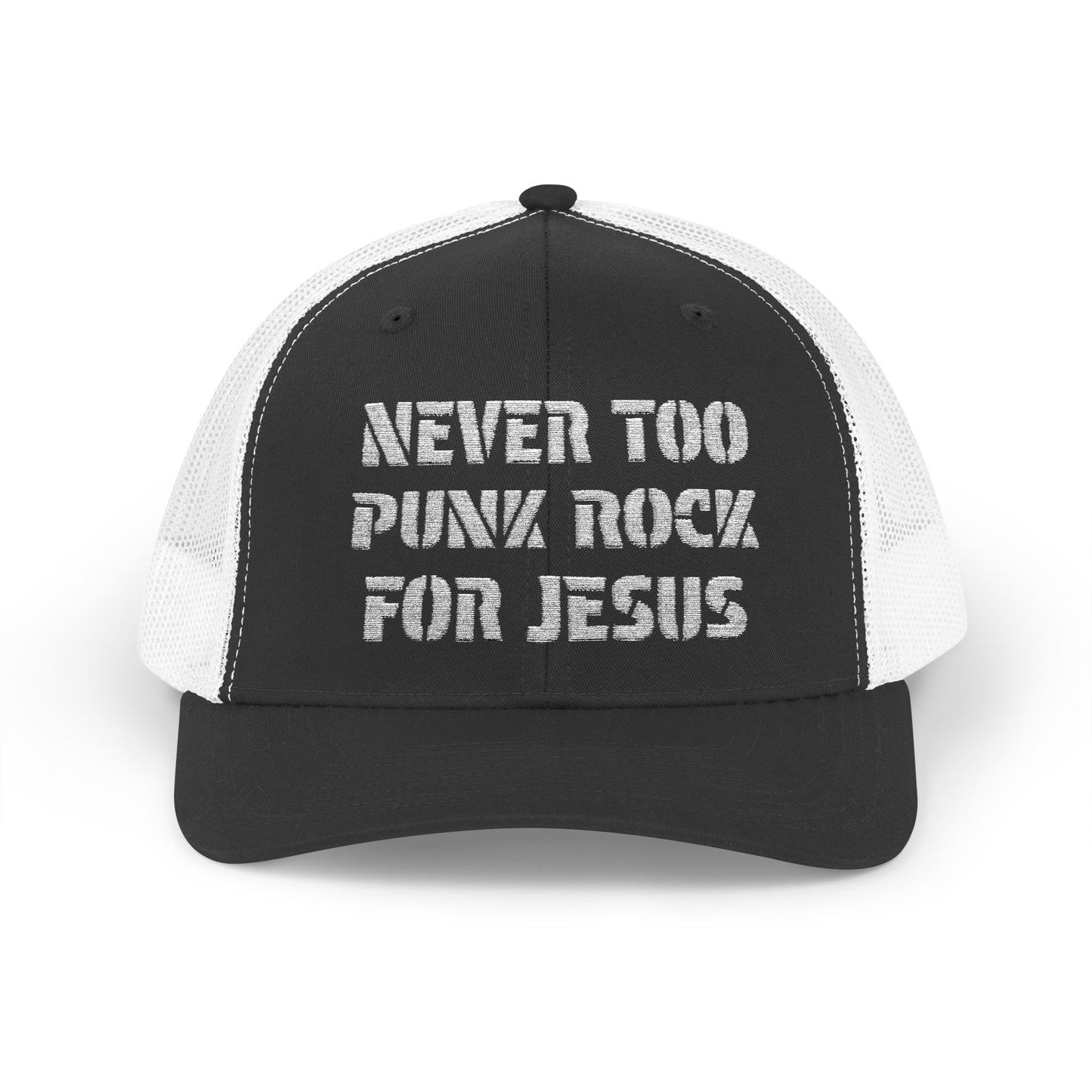 Never Too Punk Rock For Jesus Trucker