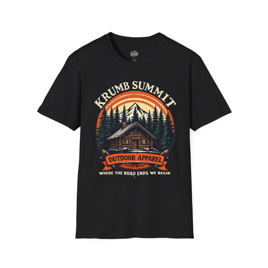 Krumb Summit LogCabin Unisex Tee