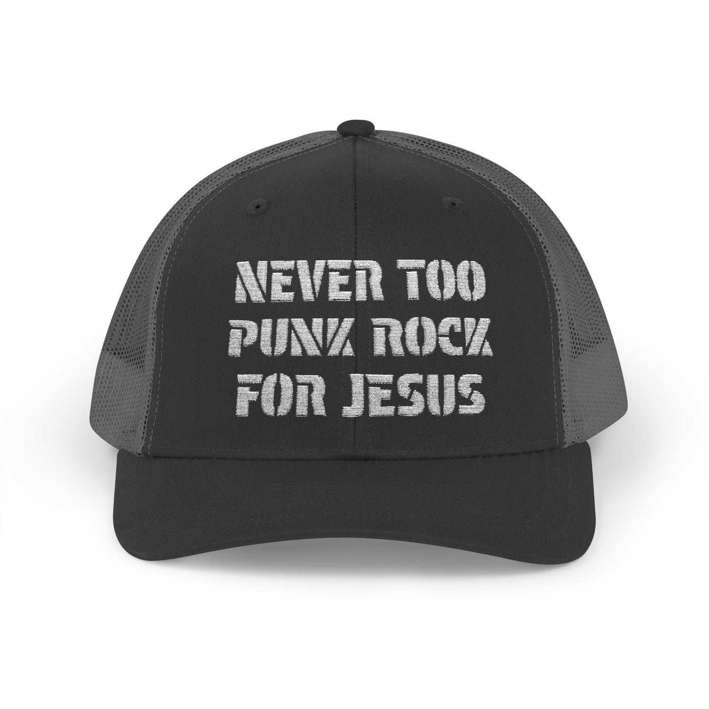 Never Too Punk Rock For Jesus Trucker