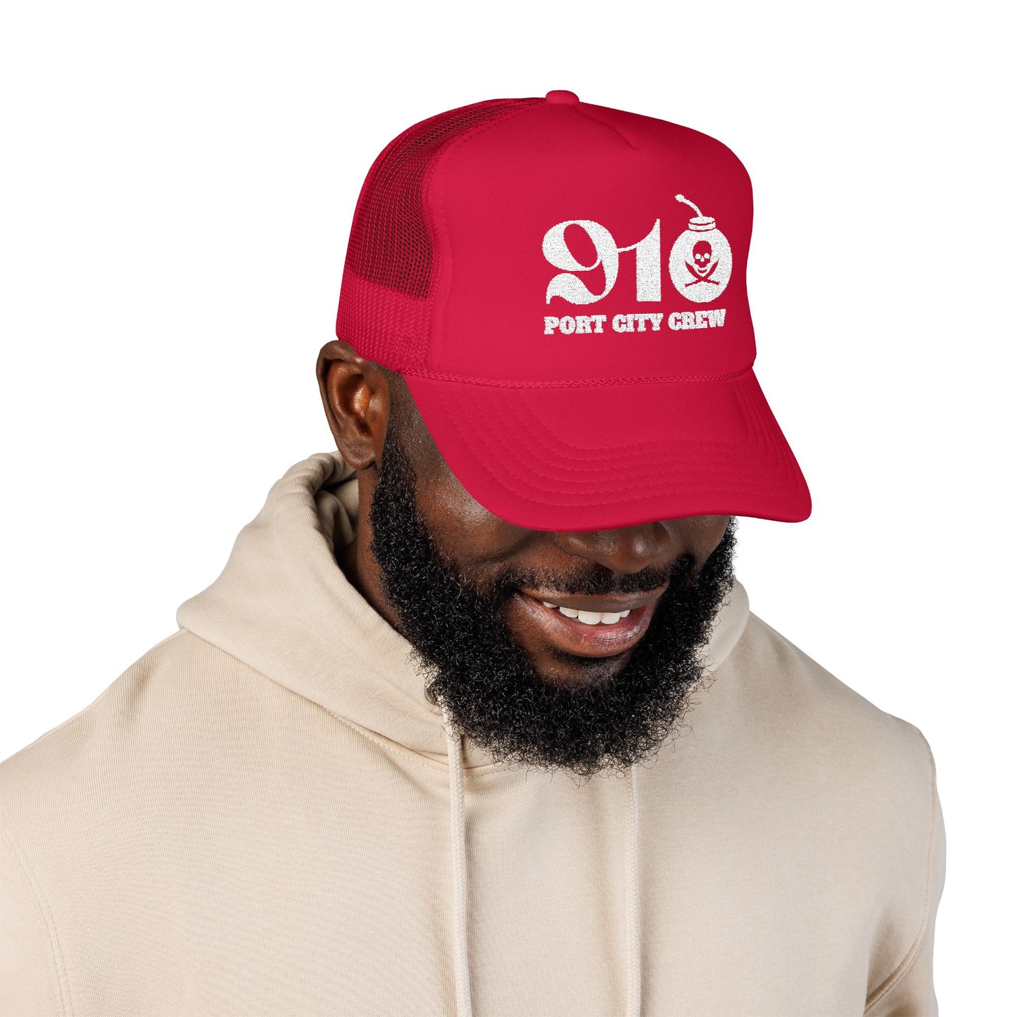 910 Port City Crew Foam Trucker