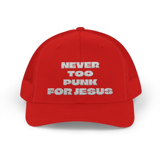 Never Too Punk Rock For Jesus Trucker