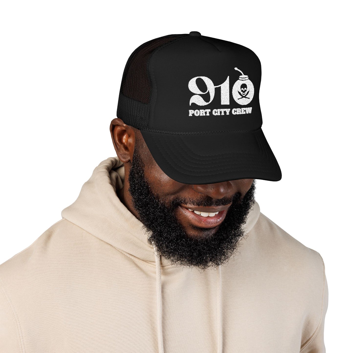 910 Port City Crew Foam Trucker