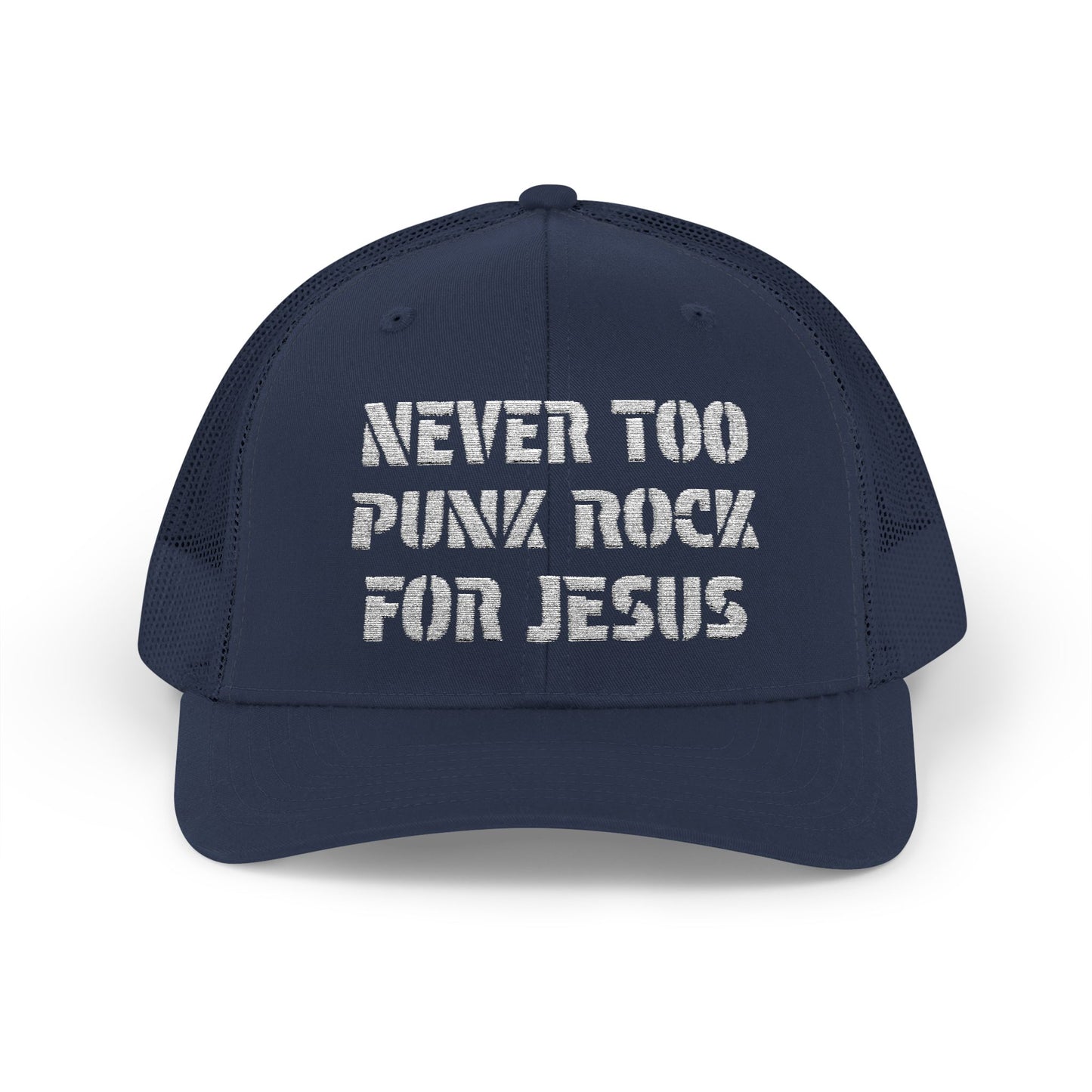 Never Too Punk Rock For Jesus Trucker