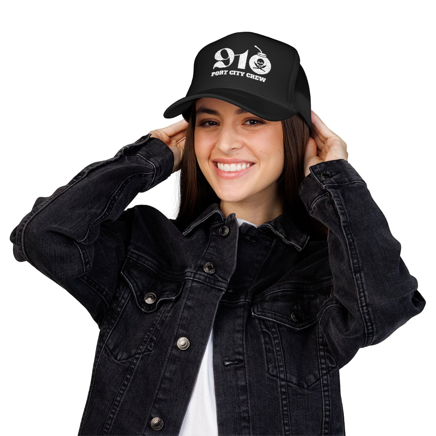 910 Port City Crew Foam Trucker