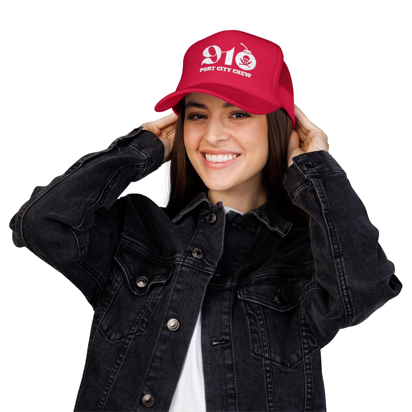 910 Port City Crew Foam Trucker
