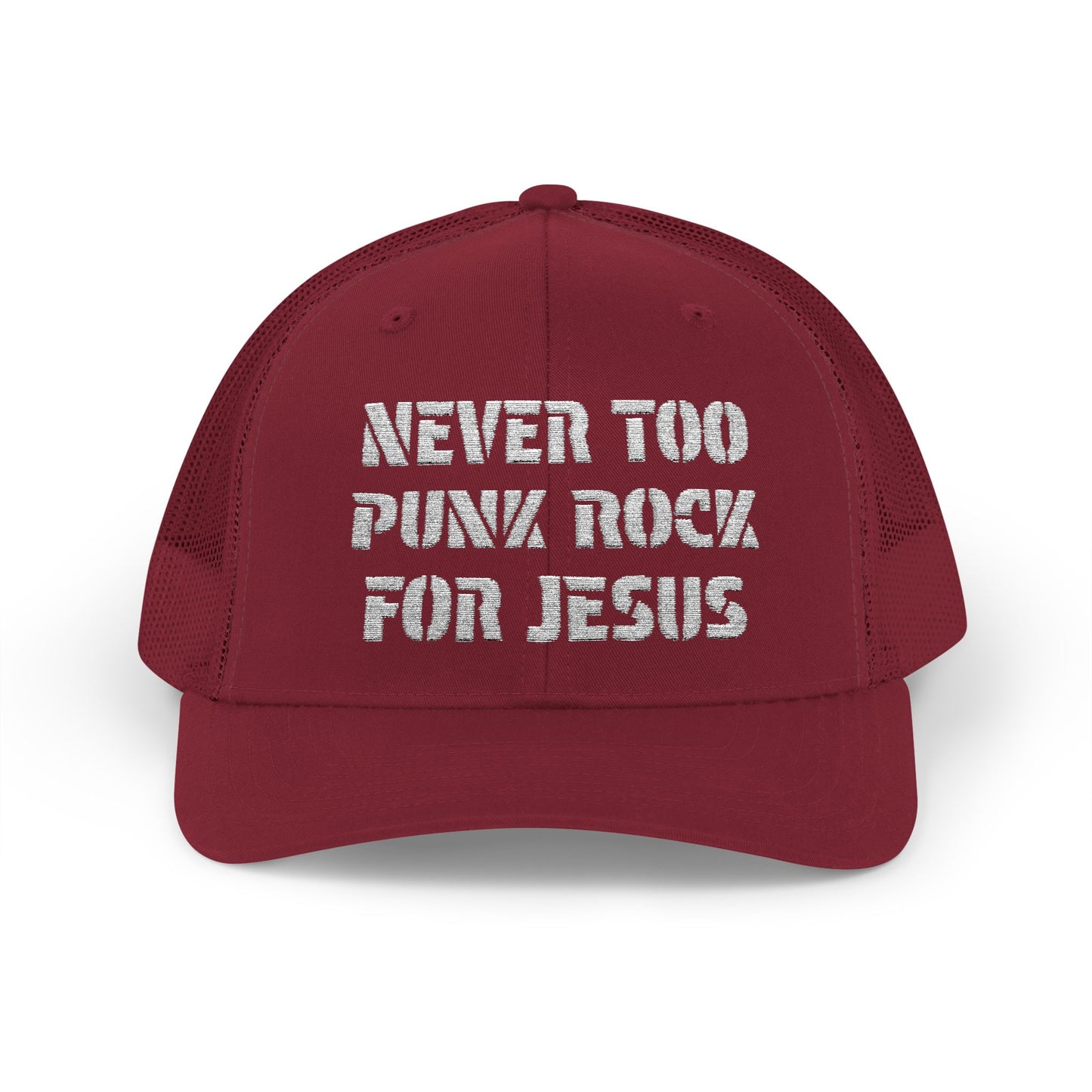 Never Too Punk Rock For Jesus Trucker