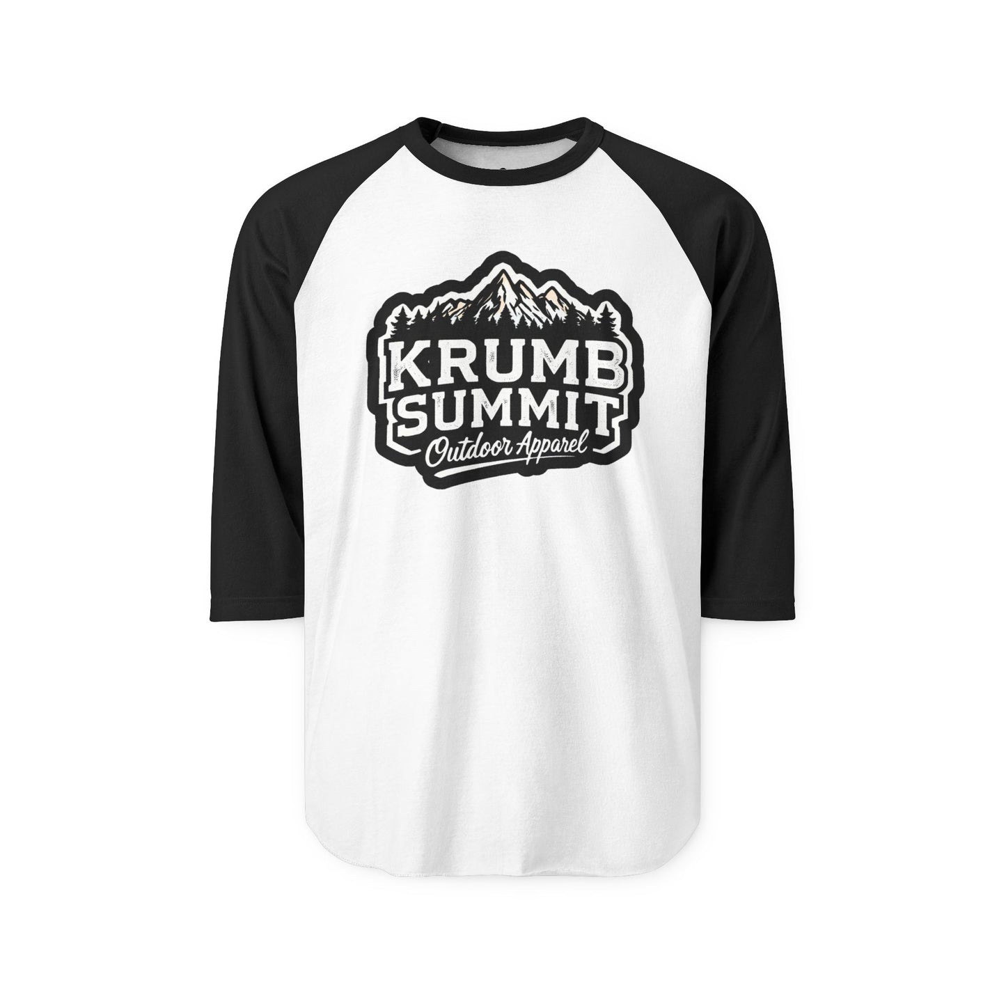 Krumb Logo Unisex 3/4 Sleeve Tee