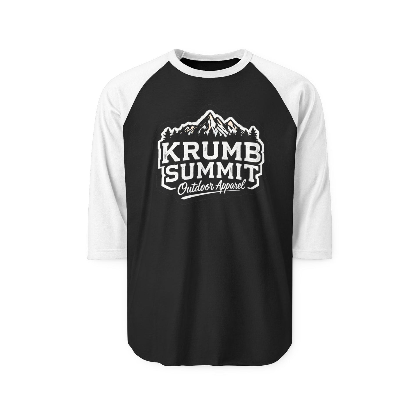 Krumb Logo Unisex 3/4 Sleeve Tee
