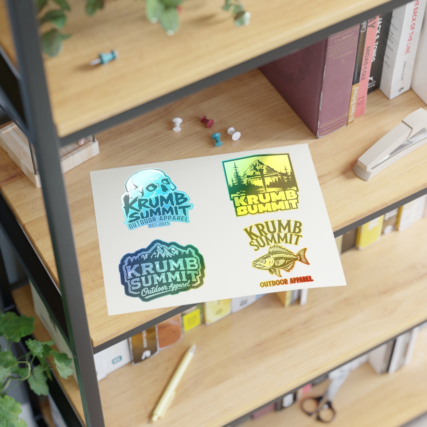 Assorted Krumb Summit Sticker Sheet