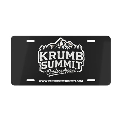 Krumb Logo License Plate
