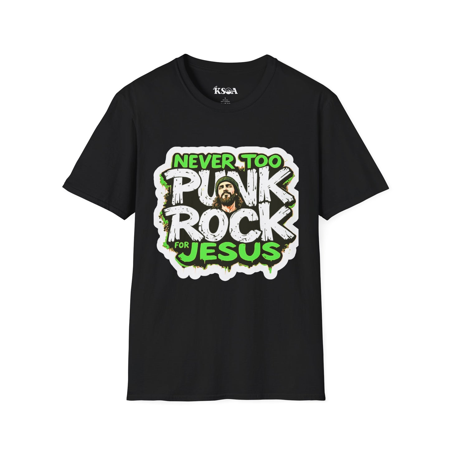 Never Too Punk Rock for Jesus Tee