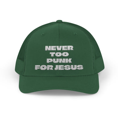 Never Too Punk Rock For Jesus Trucker