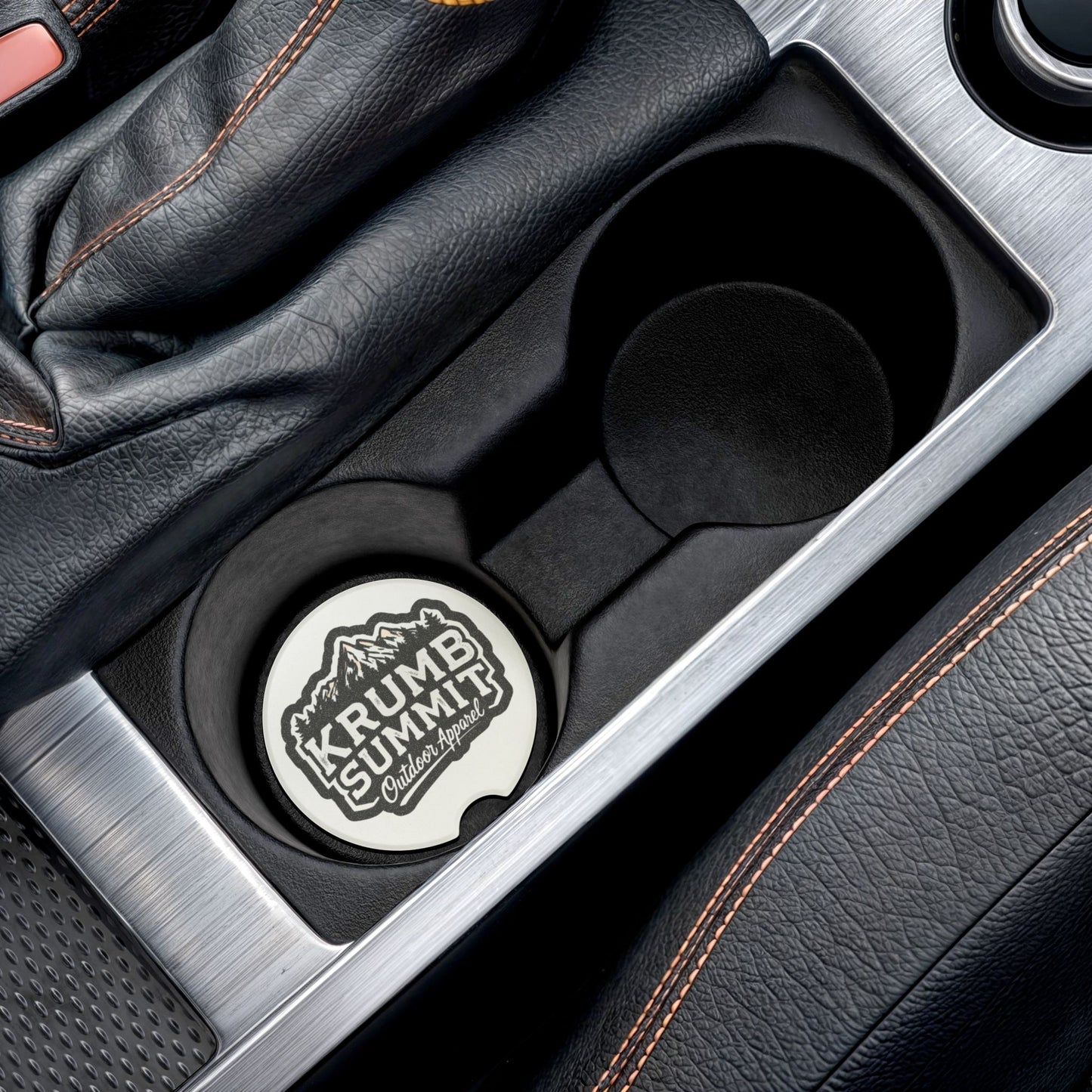 Krumb Logo Car Coaster