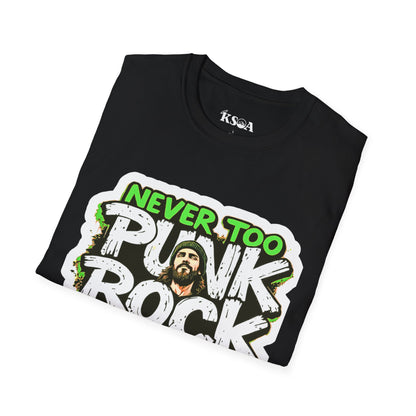 Never Too Punk Rock for Jesus Tee