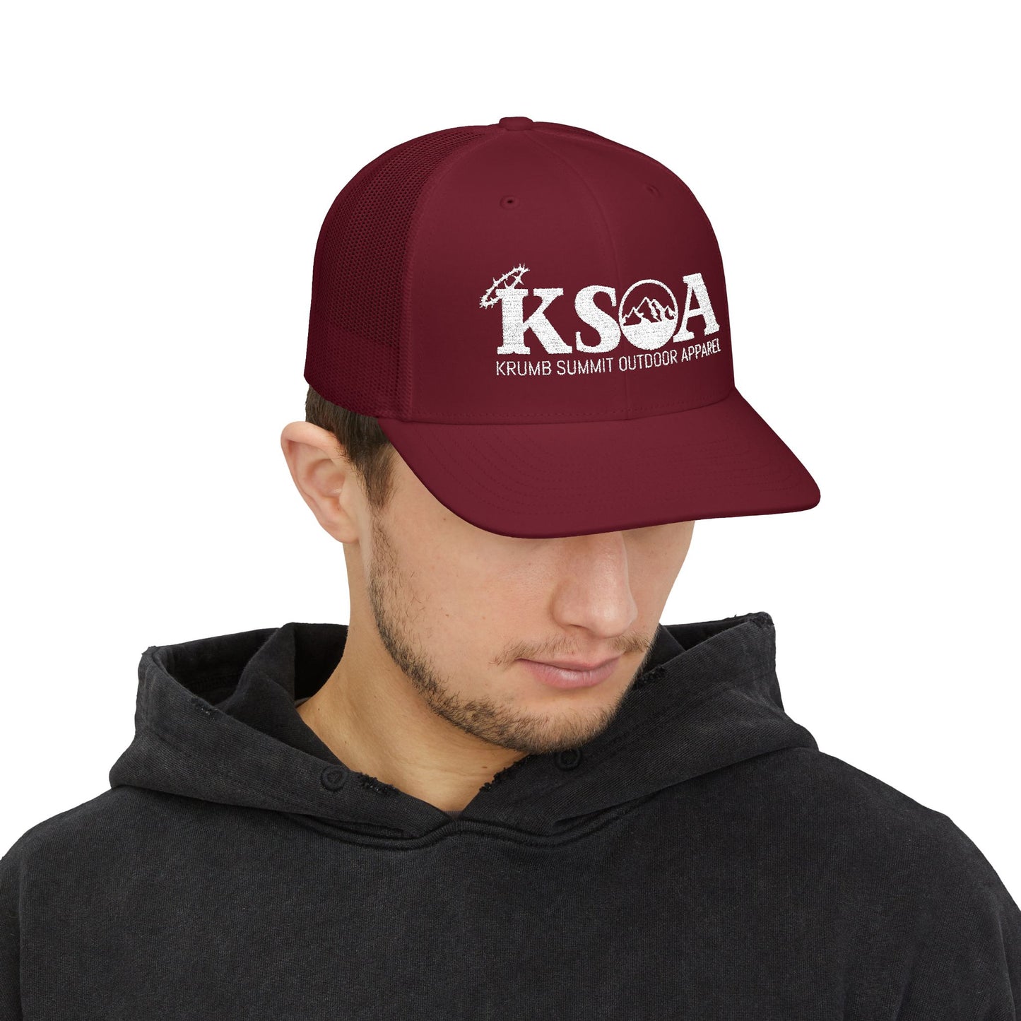 Krumb Summit Logo Trucker