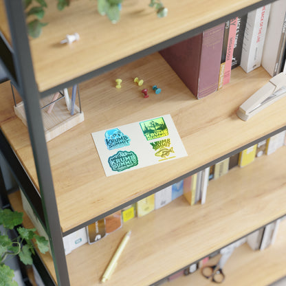 Assorted Krumb Summit Sticker Sheet