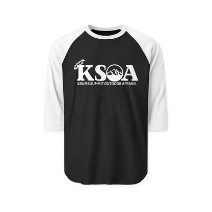Krumb Logo Unisex 3/4 Sleeve Tee