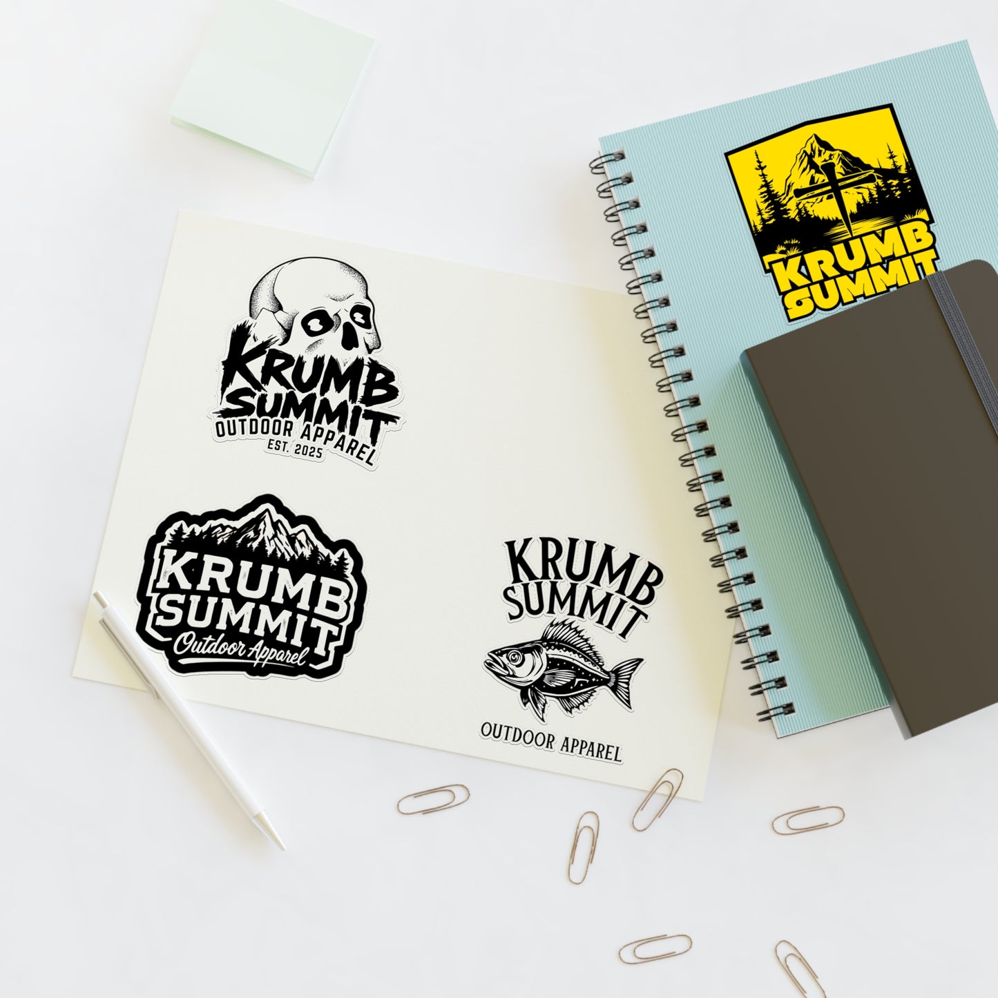 Assorted Krumb Summit Sticker Sheet