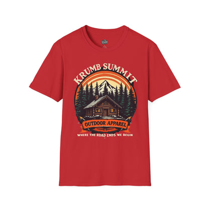 Krumb Summit LogCabin Unisex Tee