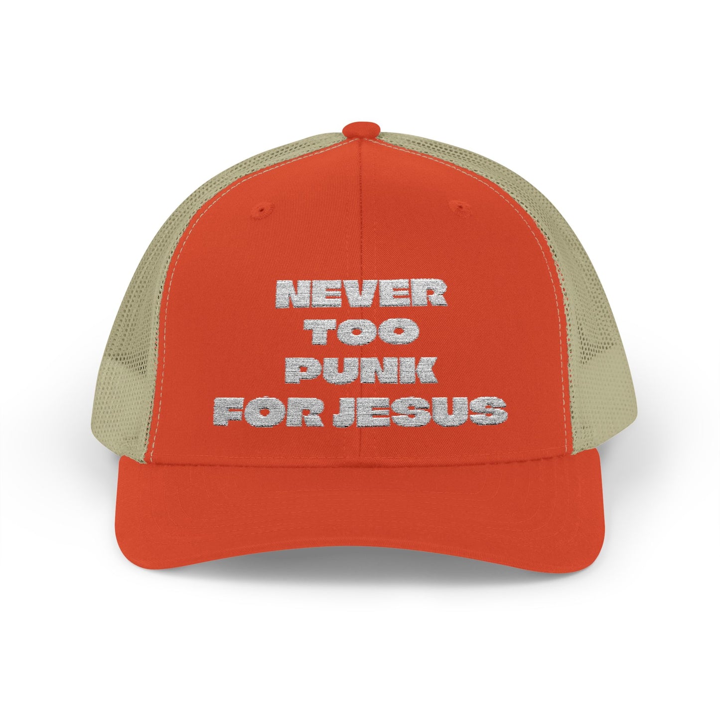 Never Too Punk Rock For Jesus Trucker