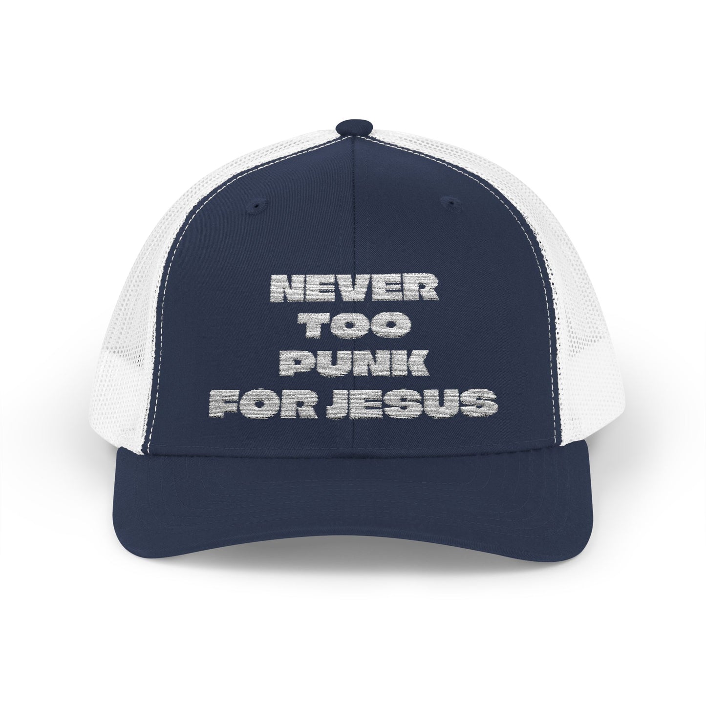 Never Too Punk Rock For Jesus Trucker