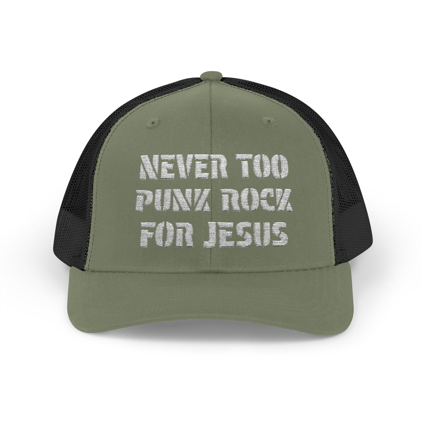 Never Too Punk Rock For Jesus Trucker