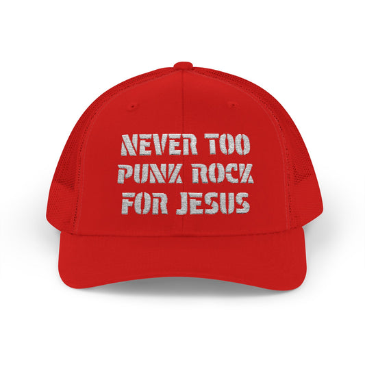 Never Too Punk Rock For Jesus Trucker