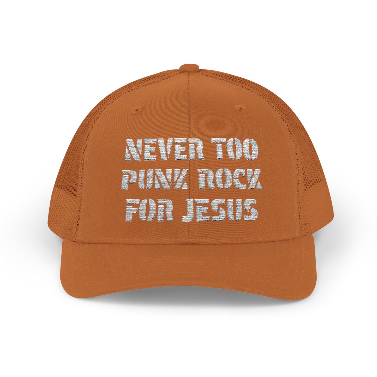 Never Too Punk Rock For Jesus Trucker