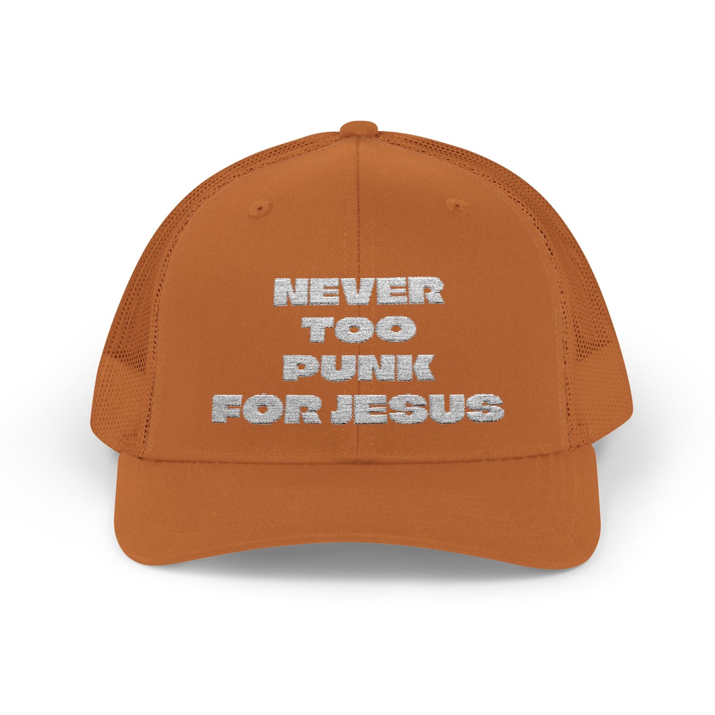 Never Too Punk Rock For Jesus Trucker