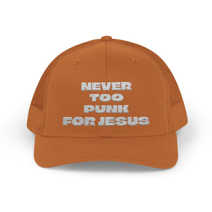 Never Too Punk Rock For Jesus Trucker