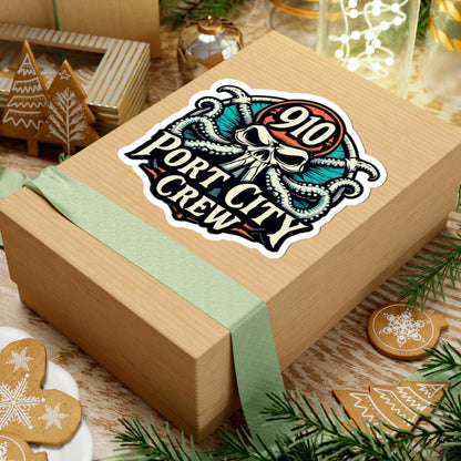 Port City Crew Die Cut Sticker