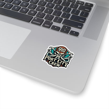 Port City Crew Die Cut Sticker