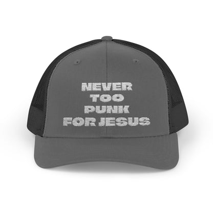 Never Too Punk Rock For Jesus Trucker