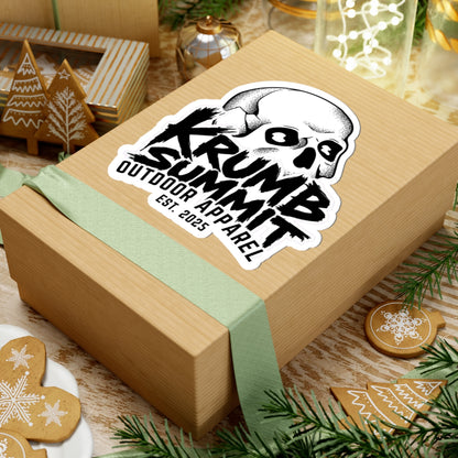 Krumb Summit Skull Die Cut Sticker