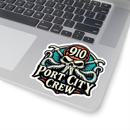 Port City Crew Die Cut Sticker