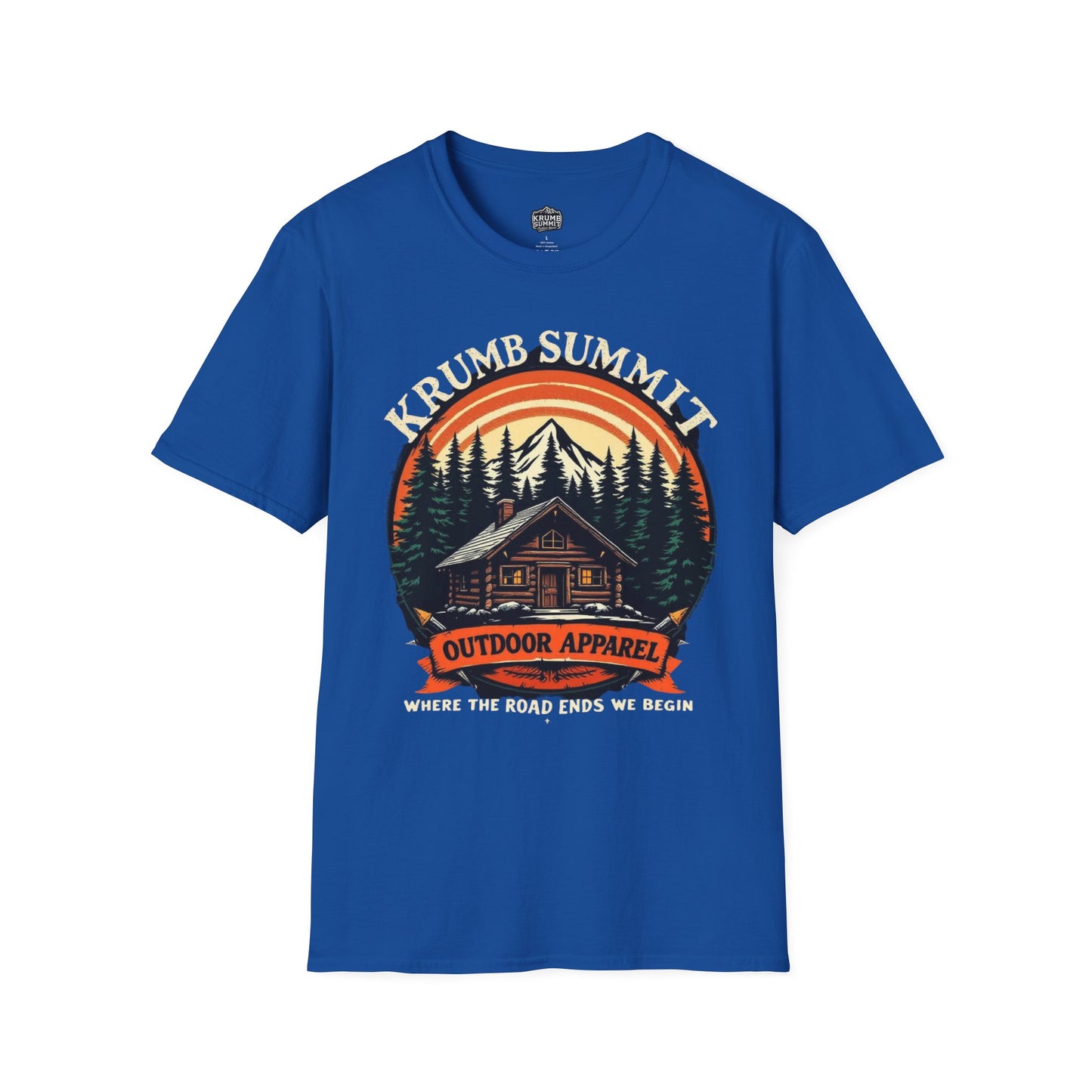 Krumb Summit LogCabin Unisex Tee