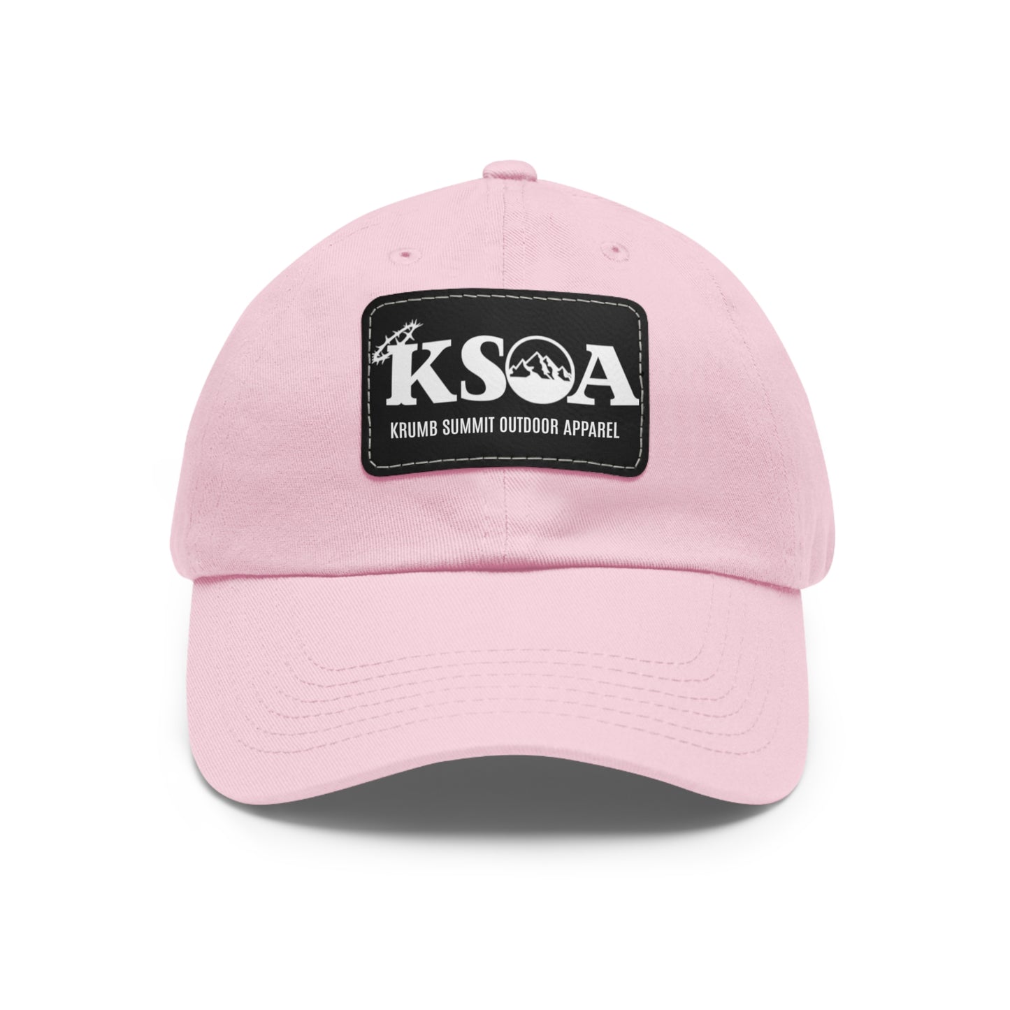 Krumb Dummit Leather Patch Dad/Mom Cap