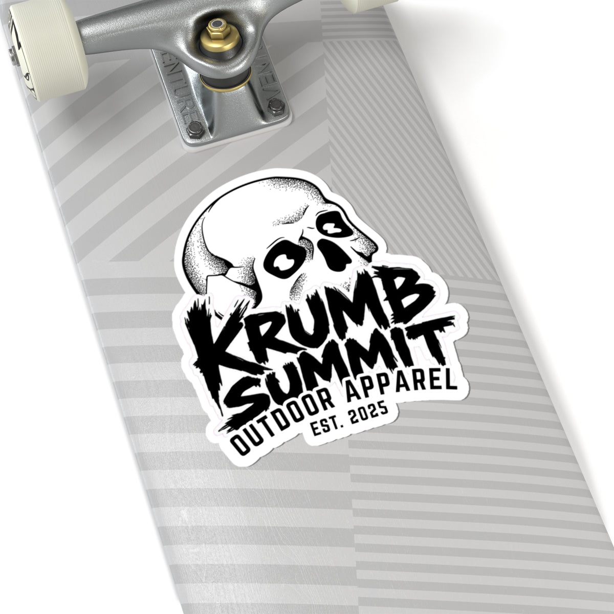 Krumb Summit Skull Die Cut Sticker