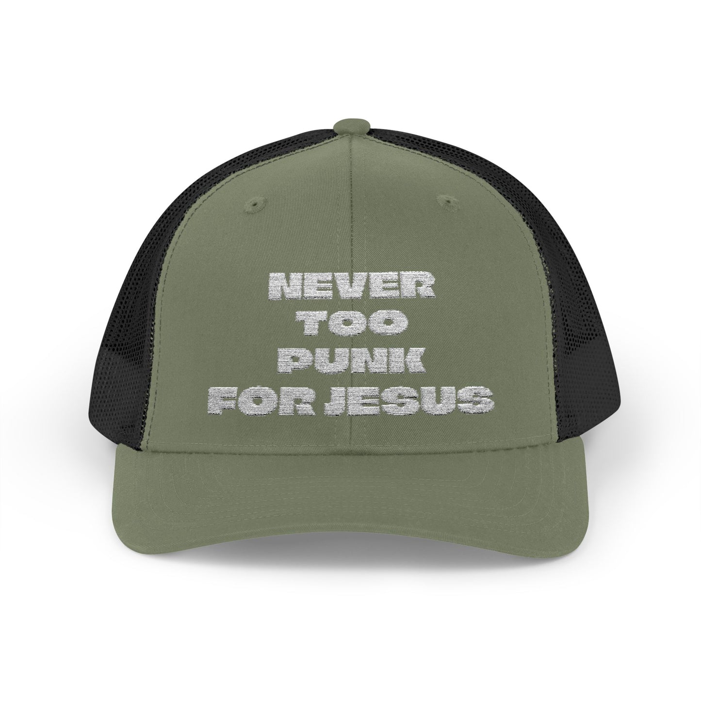 Never Too Punk Rock For Jesus Trucker