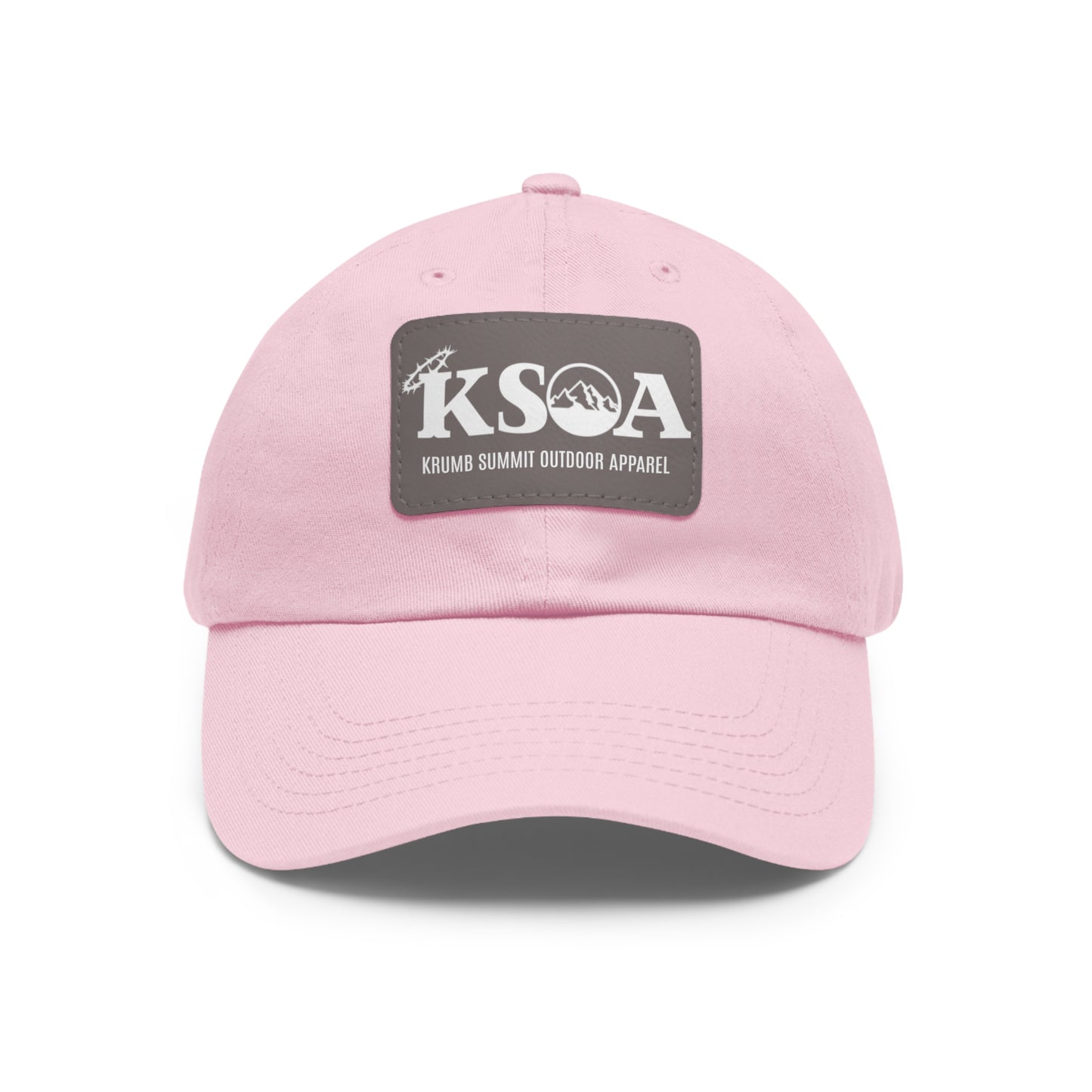 Krumb Dummit Leather Patch Dad/Mom Cap