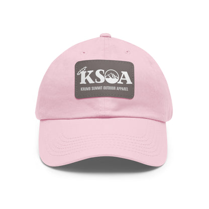 Krumb Dummit Leather Patch Dad/Mom Cap