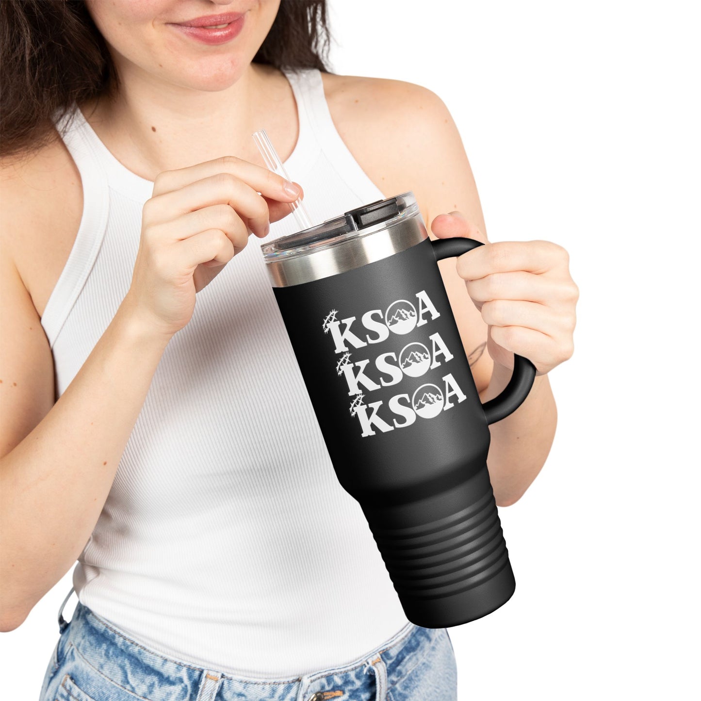 Krumb Summit Logo Travel Mug
