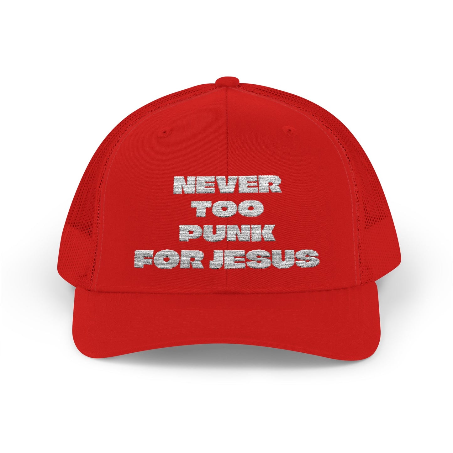 Never Too Punk Rock For Jesus Trucker
