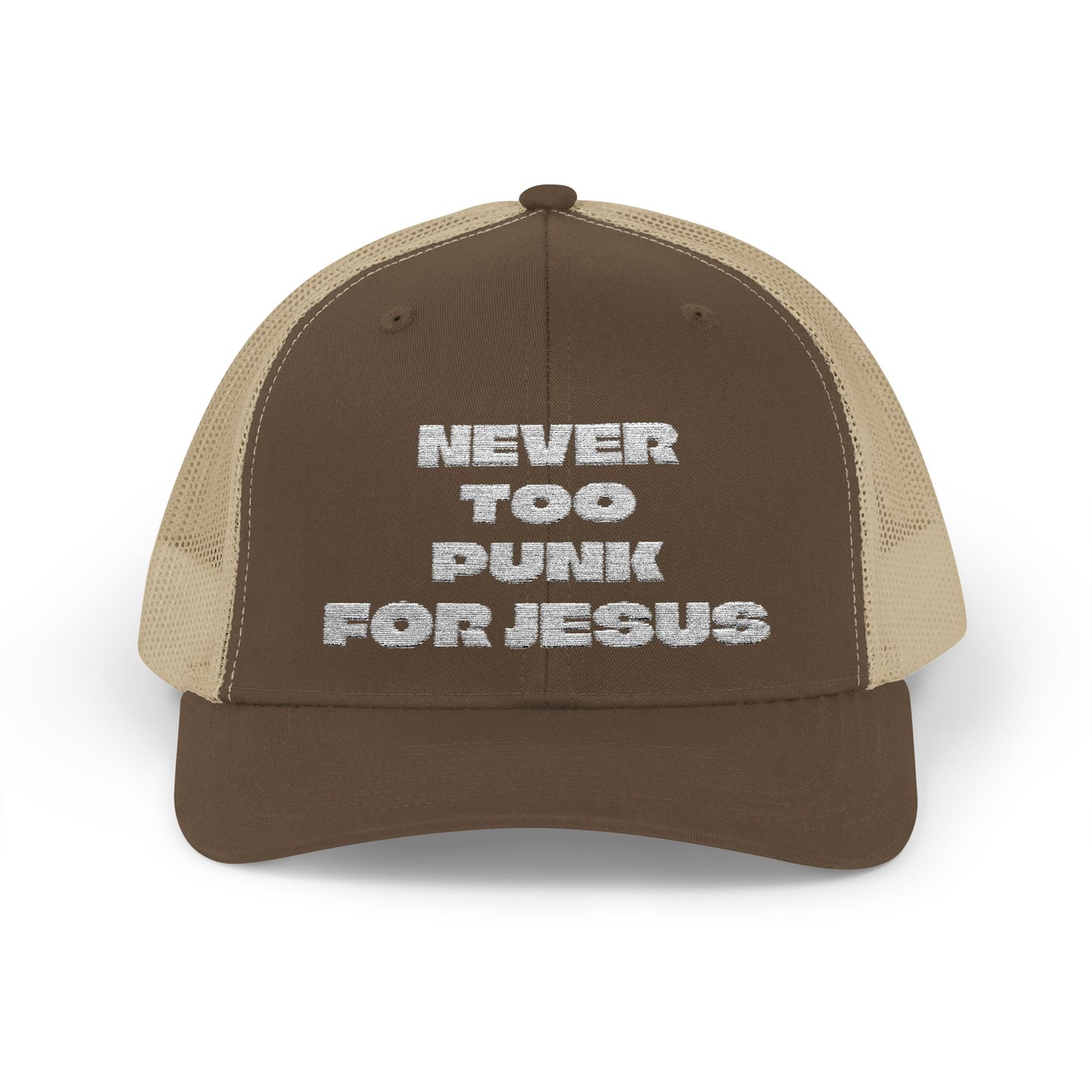 Never Too Punk Rock For Jesus Trucker